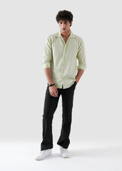 crystal green texture shirt