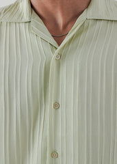 crystal green texture shirt