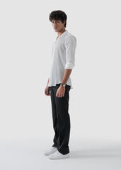 clear white texture shirt