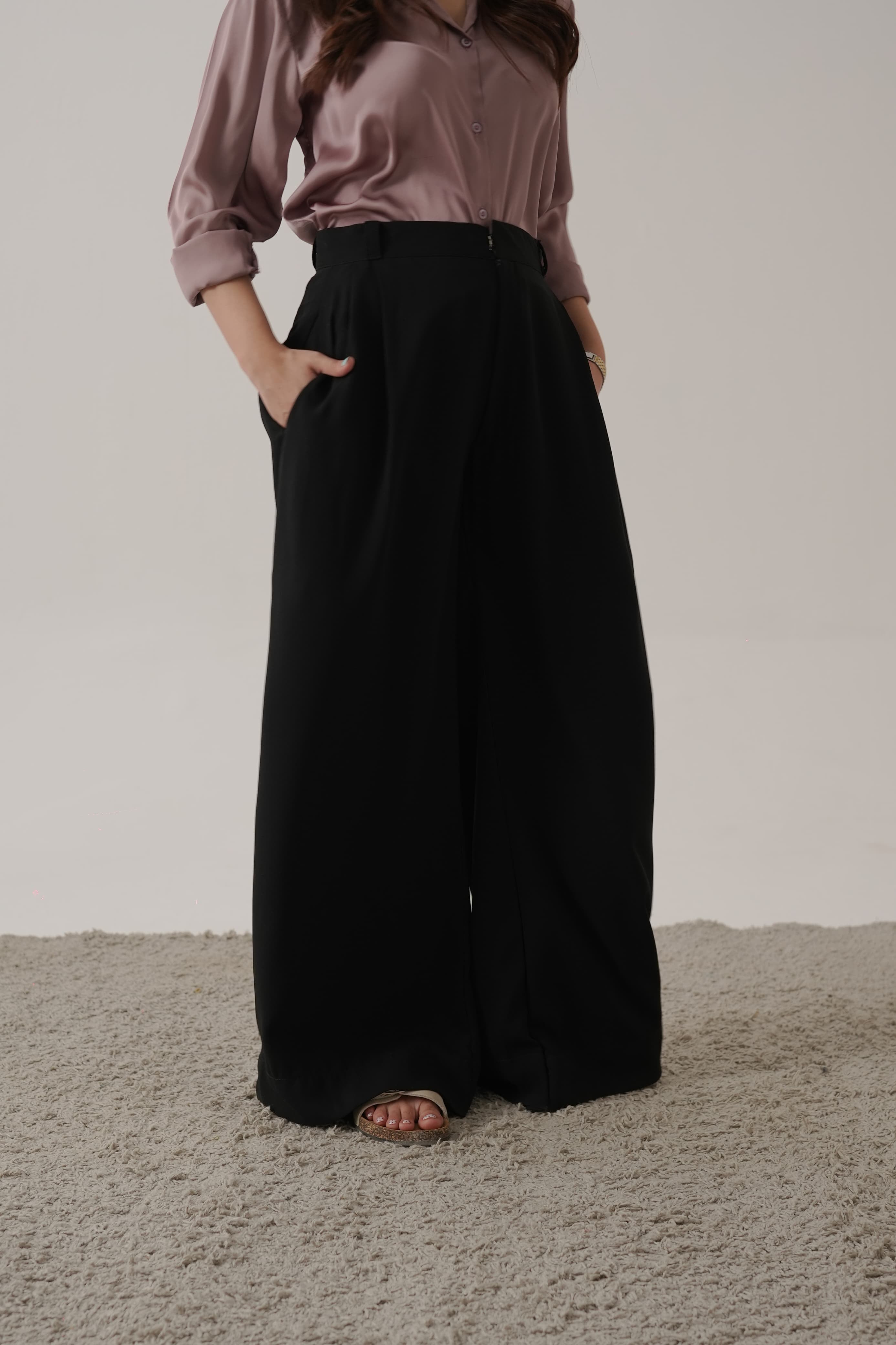 Celestial Black Trouser